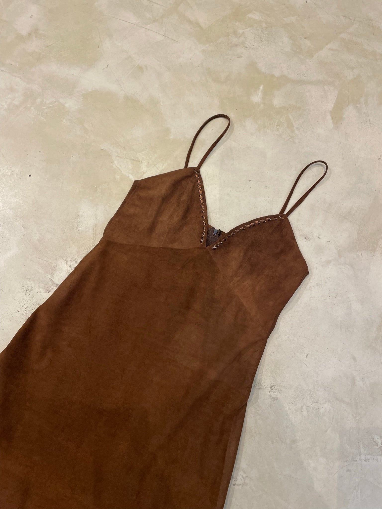 Suede Dress